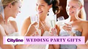 8 unique gift ideas for your wedding party