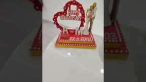 Happy anniversary gift making at home/ Happy anniversary gift/ #shorts #anniversary #gift #homeart