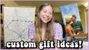 CUSTOM anniversary gift ideas DIY OR BUY | great for boyfriend, girlfriend, best friend, or family!