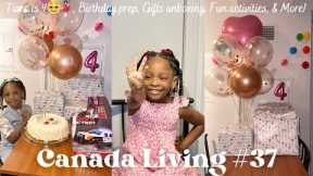 My Baby is 4!🥹💃🏻| Tiara's Birthday Vlog + Massive Gifts Unboxing & a lot more in between!