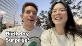 Surprise Birthday for my Boyfriend 🥳 | presents, picnic & more!