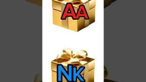 Wihch one the king #chooseyourgift #viralvideo #mr #kashmir #kpop #gift #giftideas #gift  #shorts