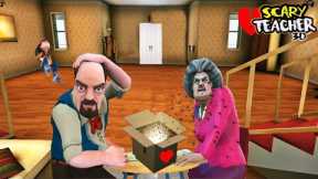 Scary Teacher 3D - NEW Update - Prepare Neighbor Valentine's Day Gifts for Miss T - Gameplay #Shorts