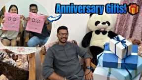 Boyfriend Reaction to My Surprise Anniversary Gifts! 🫣 | Alisha Thapa