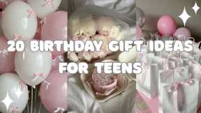20 Birthday Gift Ideas for Teens | Unique gift Ideas for Boys & Girls ✧･ﾟ