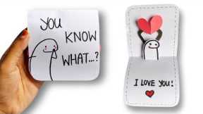 Birthday gift for girlfriend /cute gift ideas for girlfriend /Handmade gift vard making ideas