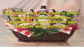 White Wine Gift Baskets