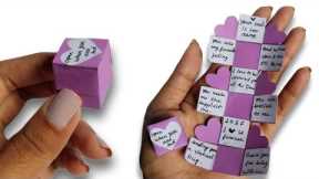 How to make greeting card /best friend card /best friend paper gift /mini gift ideas /mini gift box 