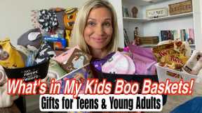 Whats in My Kids Boo Baskets! Gift Ideas for Teen Boys, Girls & Young Adults 🎃Halloween Baskets 2025