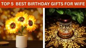 TOP 5 Best Birthday Gifts for Wife 🎁 | Romantic & Unique Gift Ideas