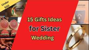 15 Gifts Ideas for Sister Wedding | Gifts for Sister | Wedding Gift ideas Under 500