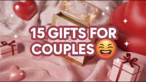 15 Thoughtful Gift Ideas for Couples ❤️ Perfect Presents They’ll Both Love. #giftforcouples