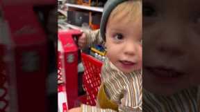 Christmas Shopping with a TWO YEAR OLD!