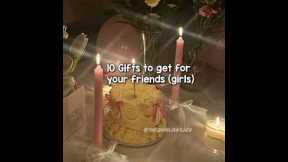 10 Gift Ideas For your Girl Friends birthday (10-15 yrs old) 🎂✨️🎁 #aesthetic #birthday #friends