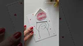 DIY LOVE CARD for Valentine in Minutes!