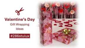 💝 Valentine's Day Gift Wrapping Ideas 🎁 Tutorial #giftwrapping #286stulux #diy