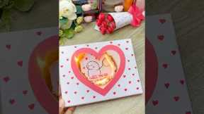 Propose Day Surprise Card 🔥❤️#shorts #valentinesday #love #giftcard #diy #craft #handmade #art