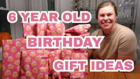 6 YEAR OLD BIRTHDAY GIFT IDEAS // WHAT TO GET 6 YEAR OLD GIRL FOR BIRTHDAY