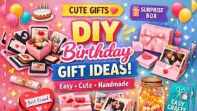 DIY Birthday Gift Ideas 🎁 | Easy Handmade Gift Ideas for Best Friend | Easy Paper Gift Ideas