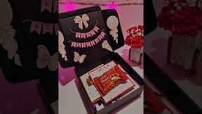 DIY gift hamper box🎀✨️#shorts #ytshorts #trendingnow #gift #handmade