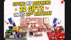 Surprising my boyfriend with 22 gifts for his 22nd birthday😍🎁 |pt. 1